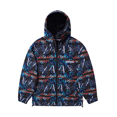 Spalding Future City Embroidered Logo Hoodie Jacket - Unisex, Multicolor LBS01JK007-15