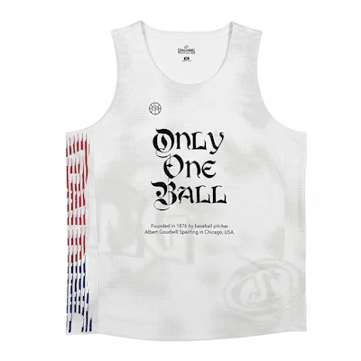 Spalding Gothic Letter Basketball Jersey Red White Unisex Breathable Sleeveless Top 26Q2MSCPVS2040-FT1 Buy Spalding Gothic Letter Basketball Jersey Red White Unisex Breathable Sleeveless Top 26Q2MSCPVS2040-FT1