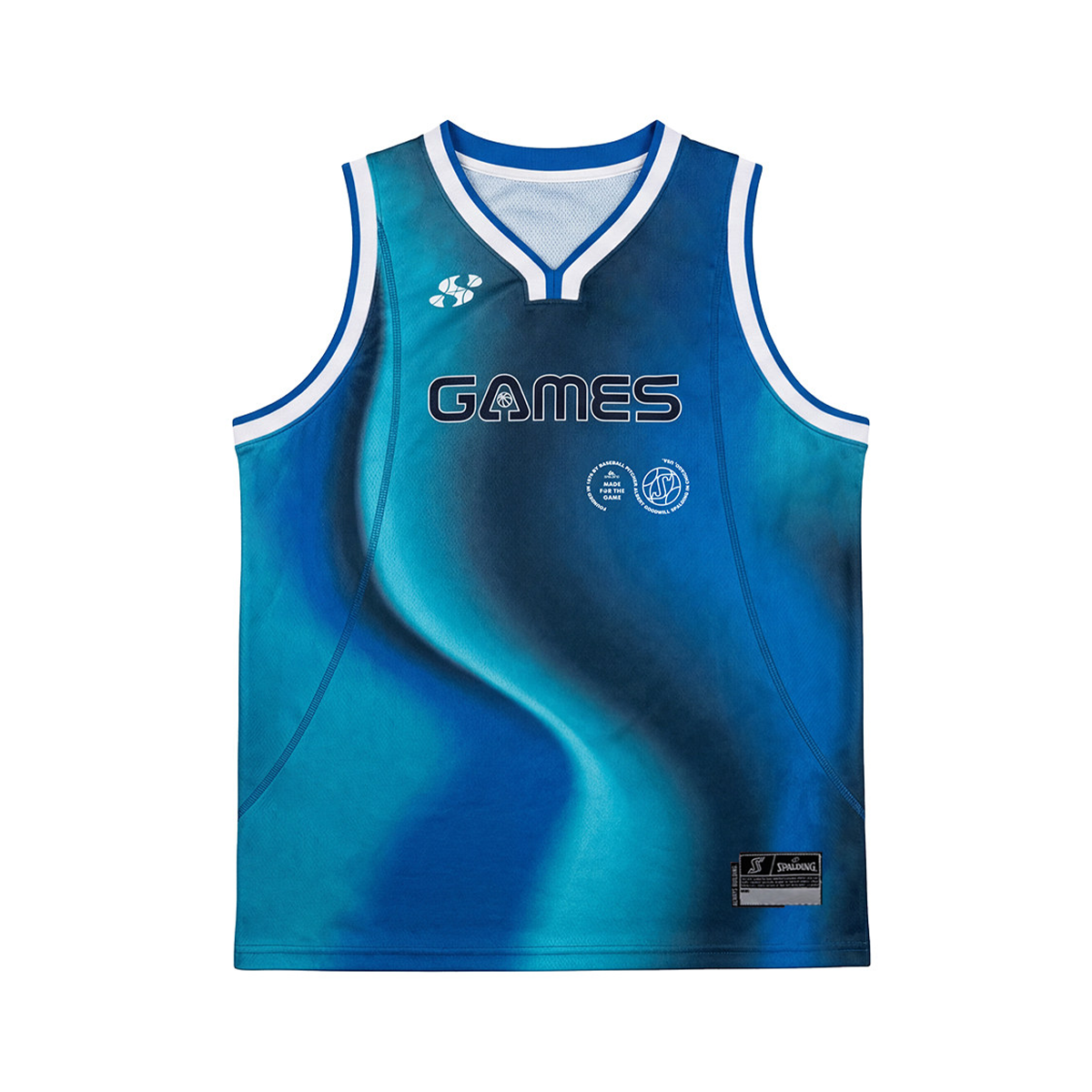 Spalding Gradient Quick-Dry Breathable Basketball Training Tank Unisex. 262112089-VSE