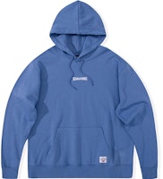 Spalding Logo Embroidered Hoodie Blue Unisex Sweatshirt LAW00SH004-78 Spalding Logo Embroidered Hoodie Blue Unisex Sweatshirt LAW00SH004-78