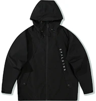 Spalding Logo Hoodie Jacket Black Unisex Casual Style LAW01JK007-15 Spalding Logo Hoodie Jacket Black Unisex Casual Style LAW01JK007-15