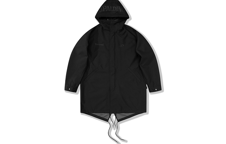 Spalding Logo Unisex Loose-Fit Hooded Woven Jacket LAW01JK028-15