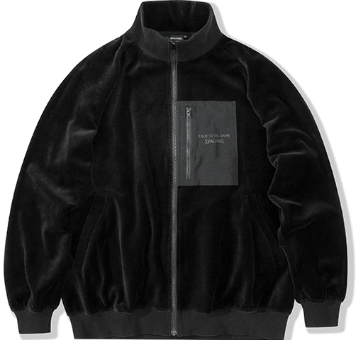 spalding-pocket-print-fleece-warm-high-collar-jacket-unisex-black-law-03-jk-013-15