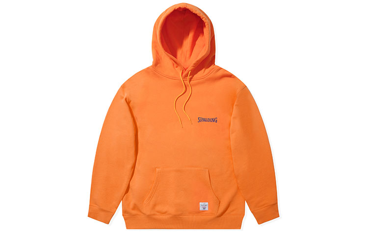 Spalding Small Logo Casual Sports Hoodie Unisex - Orange LBS00SH001-45