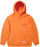 Spalding Small Logo Casual Sports Hoodie Unisex - Orange LBS00SH001-45 Spalding Small Logo Casual Sports Hoodie Unisex - Orange LBS00SH001-45