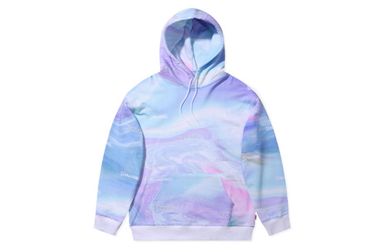 Spalding Tie-Dye Pullover Hoodie Multicolor Unisex LBS01SH005-85