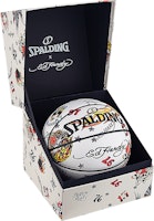 Spalding x Ed Hardy Glow-in-the-Dark Basketball White Size 7 Unisex Training Ball 77-704Y Spalding x Ed Hardy Glow-in-the-Dark Basketball White Size 7 Unisex Training Ball 77-704Y