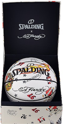 スポルディング x エド・ハーディー 蓄光 バスケットボール 白 7号 男女兼用 練習用 77-704Y Lookbook スポルディング x エド・ハーディー 蓄光 バスケットボール 白 7号 男女兼用 練習用 77-704Y