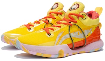 Disney/迪士尼 x LiNing李宁 閃擊8 Premium 聯名款 小熊維尼 減震防滑耐磨 低幫 籃球鞋 檸檬黃 Lookbook Disney/迪士尼 x LiNing李宁 閃擊8 Premium 聯名款 小熊維尼 減震防滑耐磨 低幫 籃球鞋 檸檬黃