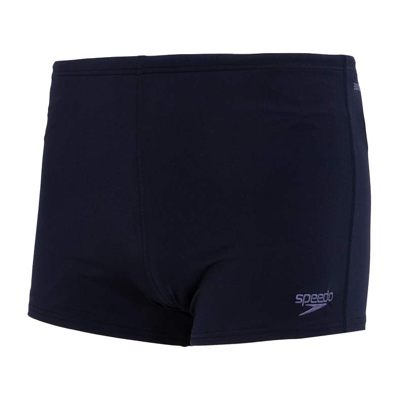 Speedo  Black Slim-Fit Breathable Swim Trunks with Logo Embroidery. 8-13448D740