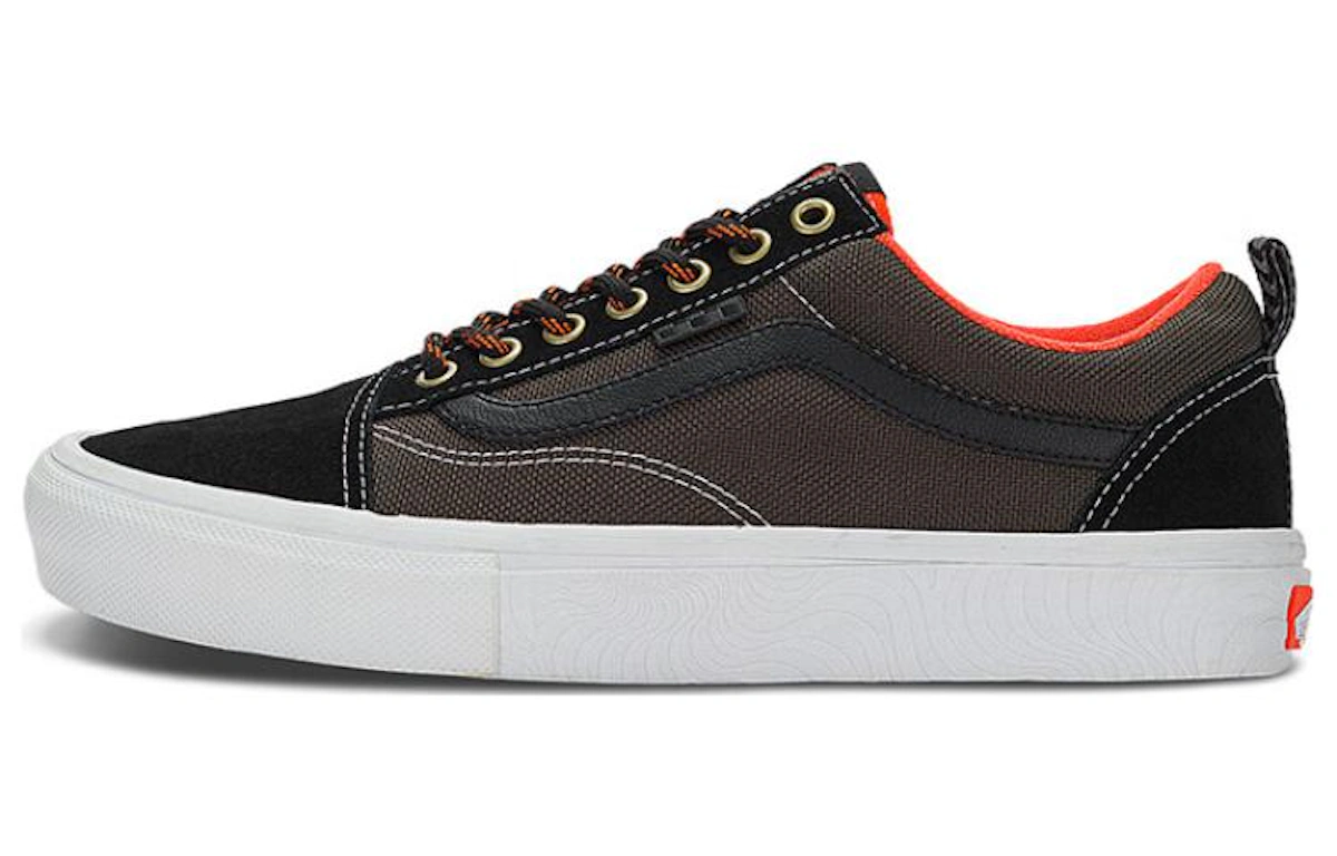 Spitfire Wheels x Vans Skate Old Skool 'Black Flame'