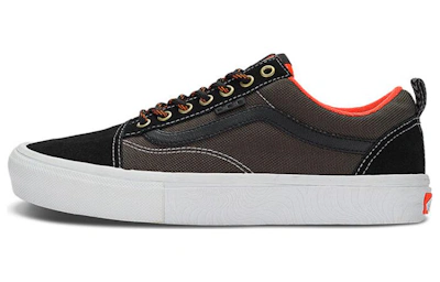 Spitfire Wheels x Vans Skate Old Skool 'Black Flame'