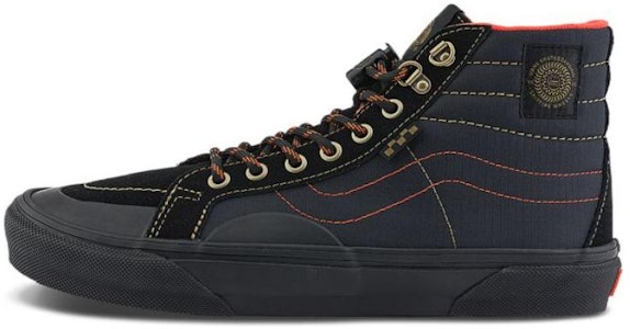 SPITFIRE x Vans SK8 防滑輕便 高幫 板鞋 男女同款 黑紅 Buy SPITFIRE x Vans SK8 防滑輕便 高幫 板鞋 男女同款 黑紅