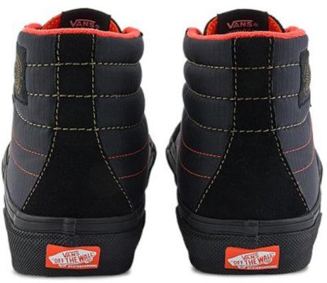 Spitfire Wheels x Vans Skate Sk8-Hi Reissue 'Black Flame' VN000D1EBFM Shop Spitfire Wheels x Vans Skate Sk8-Hi Reissue 'Black Flame' VN000D1EBFM
