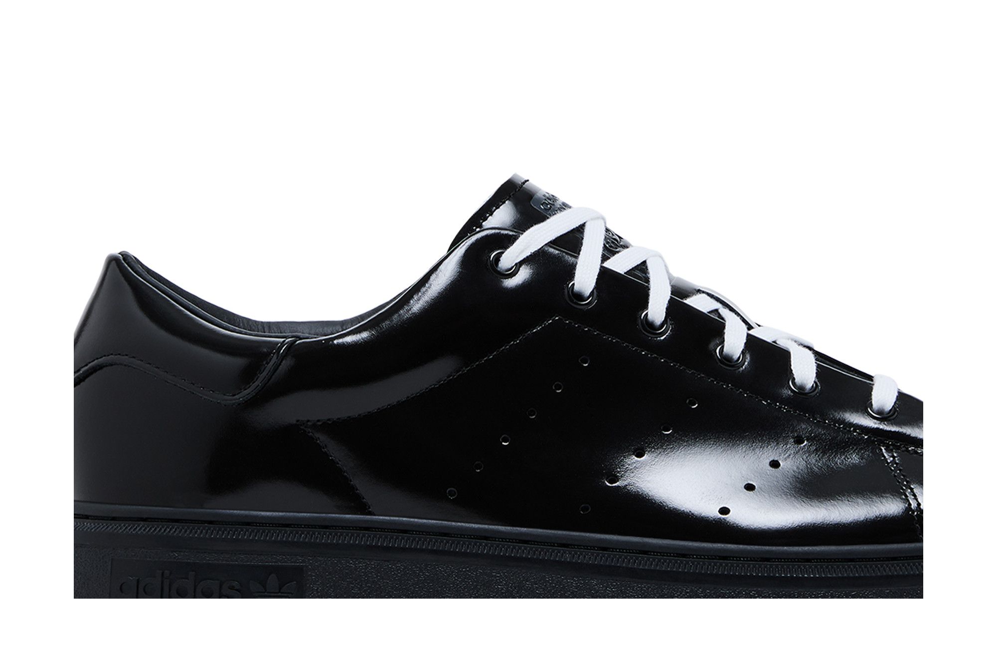 Lookbook SpongeBob SquarePants x adidas Stan Smith Freizeit ''Cuir Noir Vernis'' JQ6779