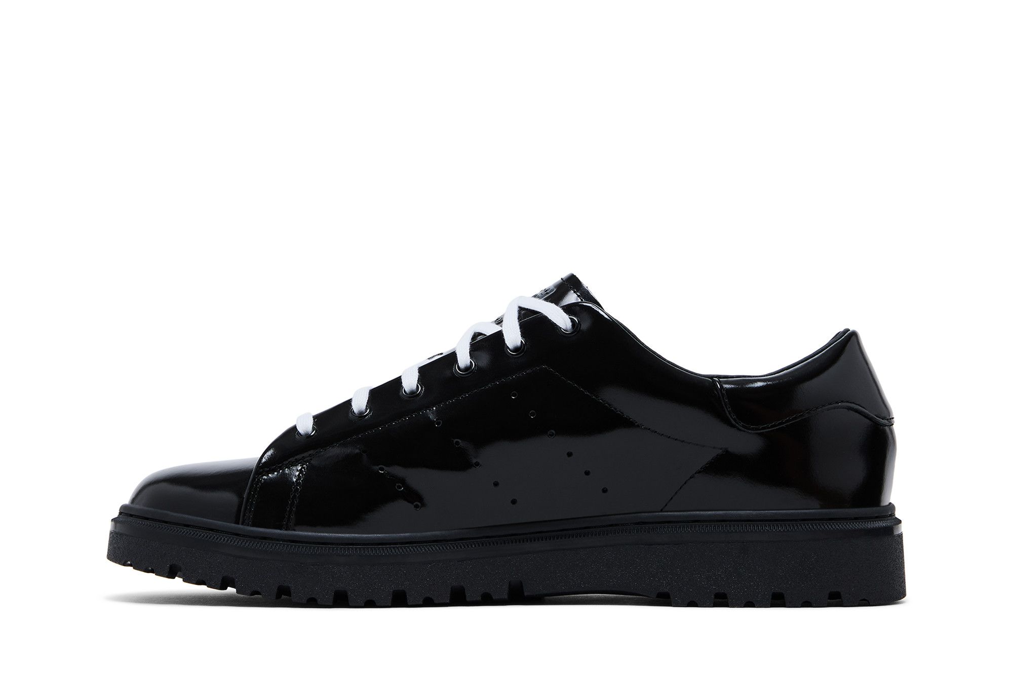 Shop SpongeBob SquarePants x adidas Stan Smith Freizeit ''Cuir Noir Vernis'' JQ6779
