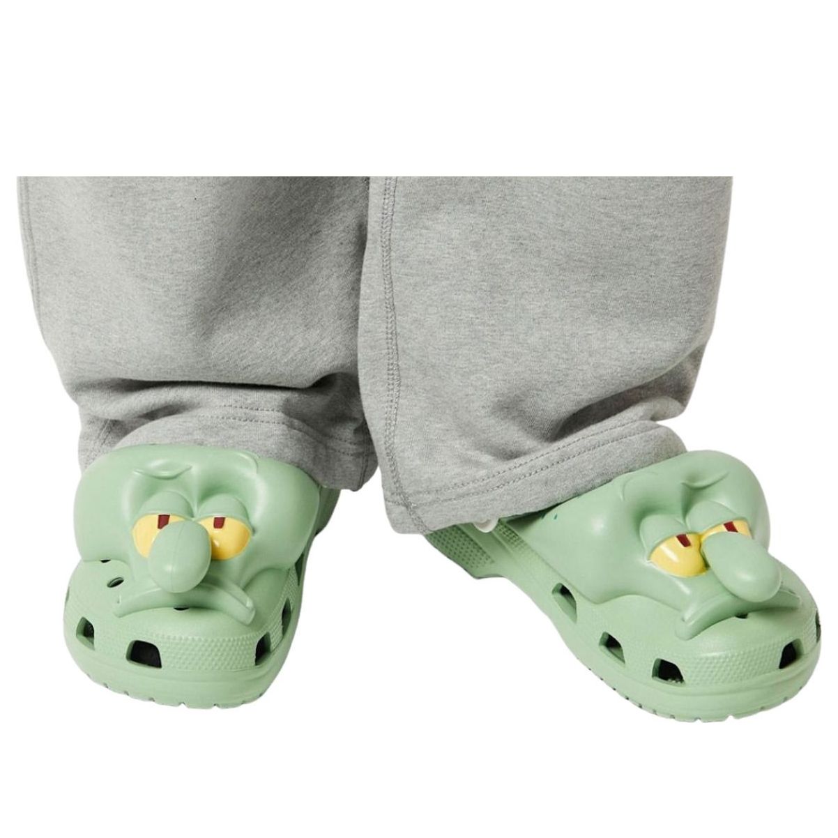 Shop SpongeBob SquarePants x Crocs Classic Clog Squidward Lelaki & Wanita. 212350-90H
