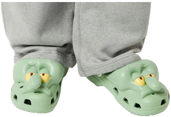 SpongeBob SquarePants x Crocs Classic Clog Squidward Lelaki & Wanita. 212350-90H Shop SpongeBob SquarePants x Crocs Classic Clog Squidward Lelaki & Wanita. 212350-90H