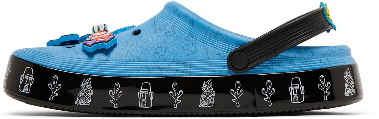 SpongeBob SquarePants x Crocs Off-Court Clog 'Bikini Bottom' Sepatu Anak 209825-001 Lookbook SpongeBob SquarePants x Crocs Off-Court Clog 'Bikini Bottom' Sepatu Anak 209825-001