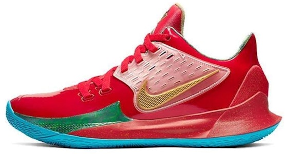 海绵宝宝 x Nike Kyrie 2 Low '蟹老板' CJ6952-600/CJ6953-600 Buy 海绵宝宝 x Nike Kyrie 2 Low '蟹老板' CJ6952-600/CJ6953-600