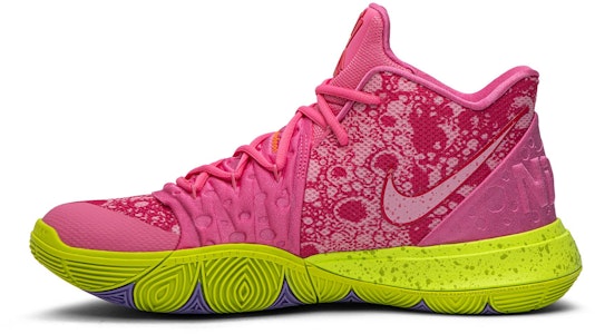 SpongeBob SquarePants x Nike Kyrie 5 'Patrick' Lelaki Kasut CJ6951-600 Lookbook SpongeBob SquarePants x Nike Kyrie 5 'Patrick' Lelaki Kasut CJ6951-600