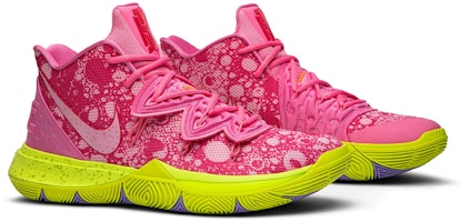 SPONGEBOB SQUAREPANTS海綿寶寶 x Nike Kyrie 5 歐文5 派大星 Patrick Star 聯名款 減震防滑 高筒 實戰籃球鞋 男款 粉 Cheap SPONGEBOB SQUAREPANTS海綿寶寶 x Nike Kyrie 5 歐文5 派大星 Patrick Star 聯名款 減震防滑 高筒 實戰籃球鞋 男款 粉