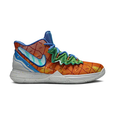 (GS) SpongeBob SquarePants Nike Kyrie 5 'Pineapple House'