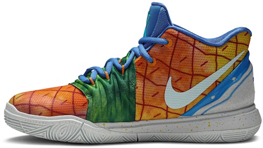 (Escolar) SpongeBob SquarePants x Nike Kyrie 5 'Casa Piña' CJ7227-800 Lookbook (Escolar) SpongeBob SquarePants x Nike Kyrie 5 'Casa Piña' CJ7227-800