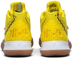 SPONGEBOB SQUAREPANTS海綿寶寶 x Nike Kyrie 5 歐文5 海綿寶寶聯名 減震防滑 中筒 實戰籃球鞋 男款 黃 Details for SPONGEBOB SQUAREPANTS海綿寶寶 x Nike Kyrie 5 歐文5 海綿寶寶聯名 減震防滑 中筒 實戰籃球鞋 男款 黃