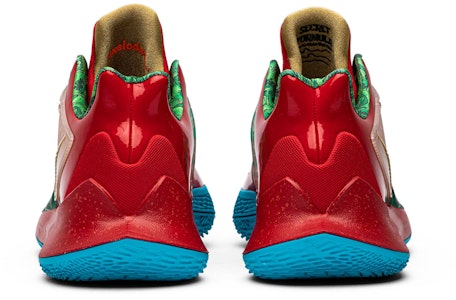 SpongeBob SquarePants x Nike Kyrie Low 2 'Señor Cangrejo' CJ6953-600 Details for SpongeBob SquarePants x Nike Kyrie Low 2 'Señor Cangrejo' CJ6953-600