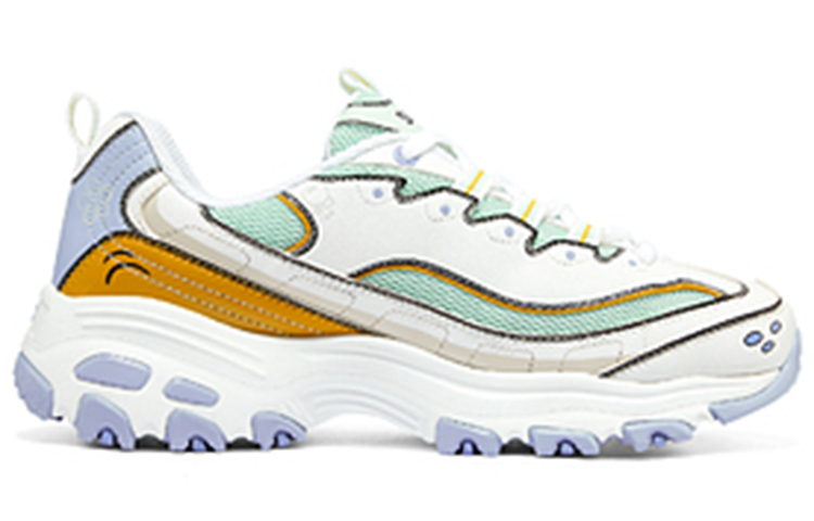 Order (W) Skechers D'Lites 1.0 x SpongeBob Azul Verde 'Blanco'. 896100-WBL