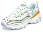 Lookbook (W) Skechers D'Lites 1.0 x SpongeBob Azul Verde 'Blanco'. 896100-WBL