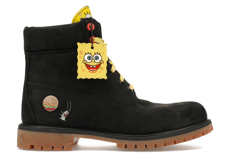 SpongeBob SquarePants Timberland 6 Inch 'Black'