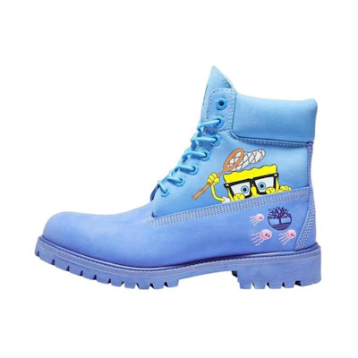 SpongeBob SquarePants Timberland 6 Inch PRM Waterproof Boot 'Jellyfish'