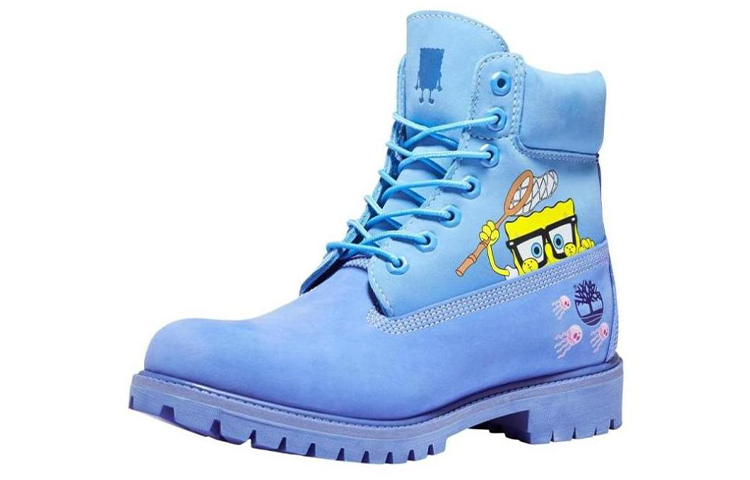 Lookbook 添柏嵐 6 吋 百搭休閒工裝戶外靴 藍色