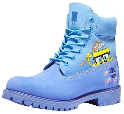 SpongeBob SquarePants x Timberland 6 Inch Premium Waterproof Boot 'Jellyfish' TB0A22T4-J45 Lookbook SpongeBob SquarePants x Timberland 6 Inch Premium Waterproof Boot 'Jellyfish' TB0A22T4-J45