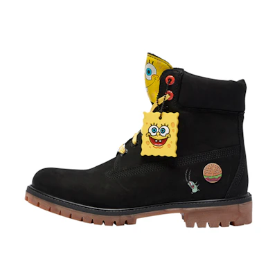 Timberland SpongeBob SquarePants X 6-Inch Waterproof Boots 'Black'