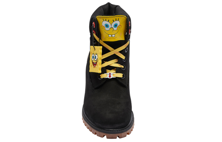 Timberland SpongeBob SquarePants X 6-Inch Waterproof Boots 'Black' 圖 3