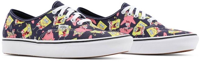 SpongeBob SquarePants x Vans ComfyCush Authentic 'AlohaBob' zapatillas. VN0A3WM7YZ1 Cheap SpongeBob SquarePants x Vans ComfyCush Authentic 'AlohaBob' zapatillas. VN0A3WM7YZ1