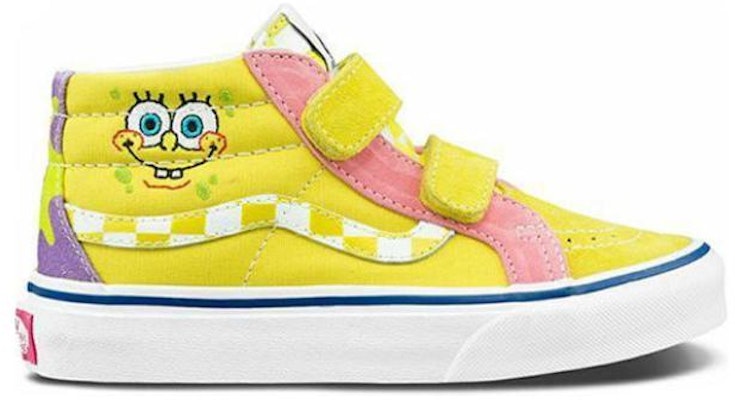海绵宝宝 x Vans Sk8-Mid Reissue V '最佳朋友'款 VN00018T9ES Order 海绵宝宝 x Vans Sk8-Mid Reissue V '最佳朋友'款 VN00018T9ES