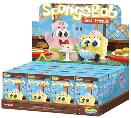 SpongeBob x Pop Mart Best Friends Series Figure Sealed Case (12 Blind Box) Buy SpongeBob x Pop Mart Best Friends Series Figure Sealed Case (12 Blind Box)