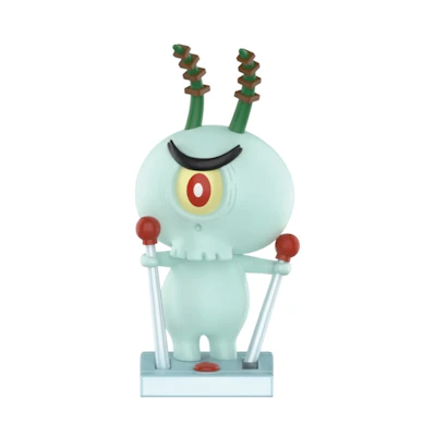 Spongebob Pop Mart Labubu The Monsters Plankton Tycoco Figure