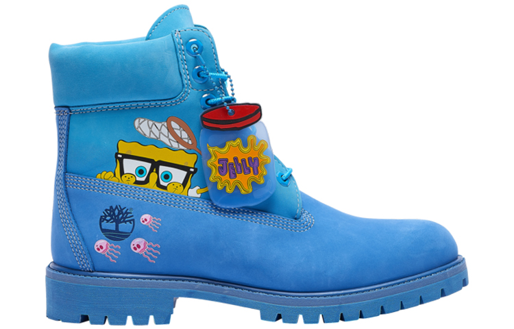 Timberland SpongeBob SquarePants X 6-Inch Waterproof Boots 'Blue' 圖 2