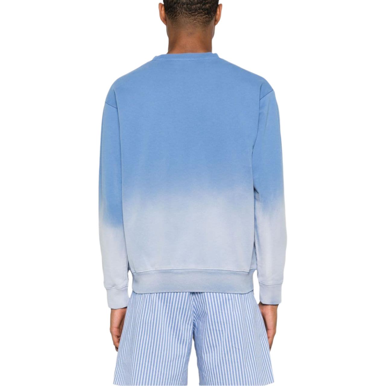 SPORTY & RICH Gradient Logo Crewneck Long Sleeve Sweatshirt Unisex Cornflower Blue WS067S413WB 圖 4