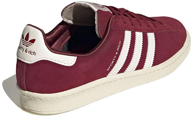 Sporty & Rich x adidas Campus 80s 'Burdeos Colegial' HQ6074 Shop Sporty & Rich x adidas Campus 80s 'Burdeos Colegial' HQ6074