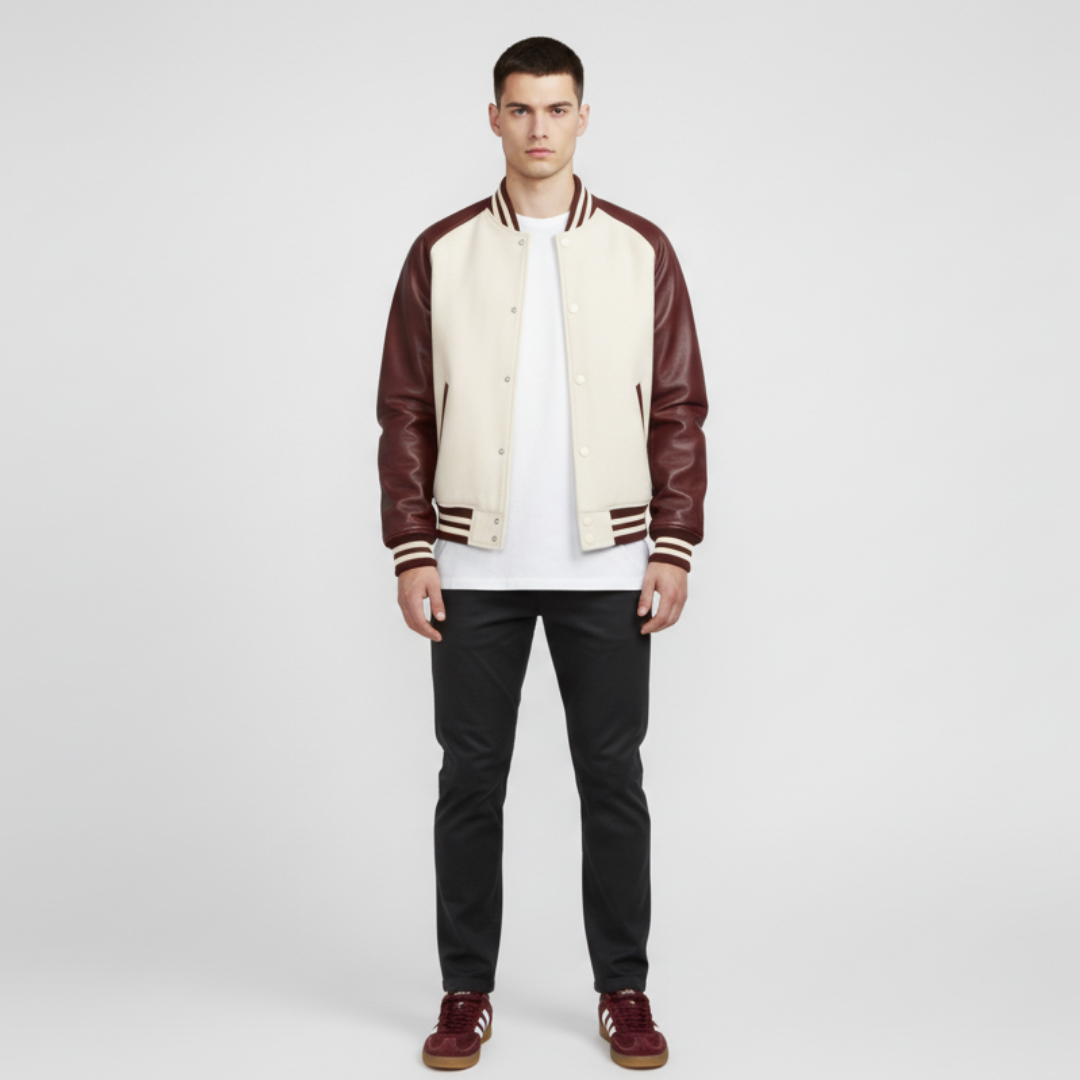 Lookbook 스포티&리치 x 아디다스 핸드볼 슈피첼 '섀도우 레드' JP7068