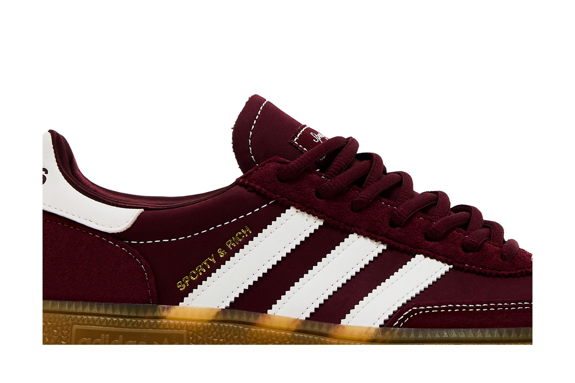 Shop 스포티&리치 x 아디다스 핸드볼 슈피첼 '섀도우 레드' JP7068