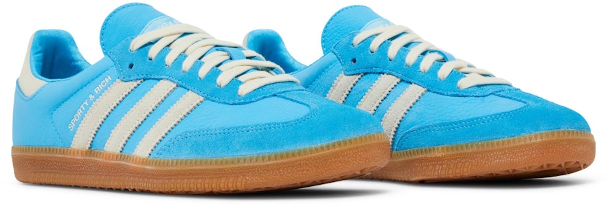 Sporty & Rich x adidas Samba OG 'Blue Rush' IE6975 Cheap Sporty & Rich x adidas Samba OG 'Blue Rush' IE6975
