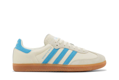 Sporty & Rich x adidas Samba OG 'Cream Blue' IE7096