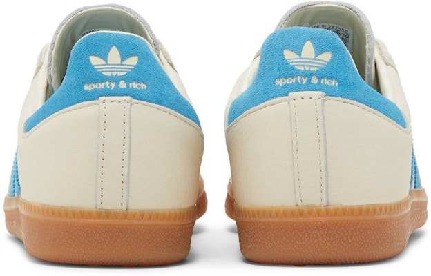 Sporty & Rich x adidas Samba OG 'Cream Blue' IE7096 Details for Sporty & Rich x adidas Samba OG 'Cream Blue' IE7096
